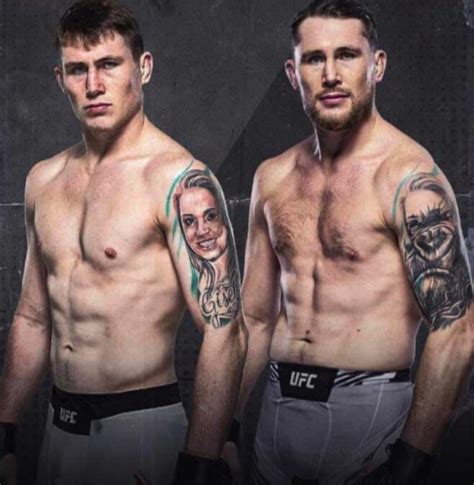 Photo Darren Till Turns Tattoo Of His Girlfriend On His Arm To Evil