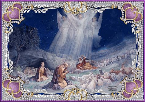 Angels Singing Glory Angelinas Graphics Mary And Jesus Her Beloved