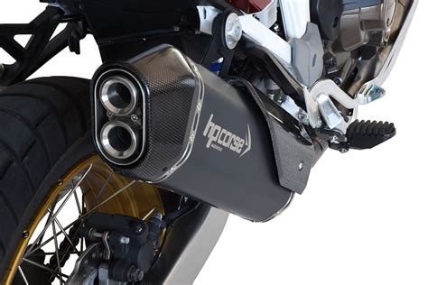 HP CORSE SPS Carbon And 4 Track Exhausts For Honda Africa Twin 1100