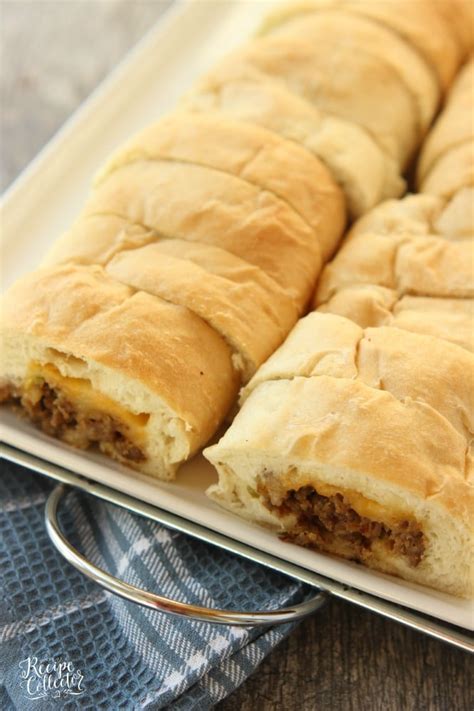 Stuffed Sausage Bread Diary Of A Recipe Collector