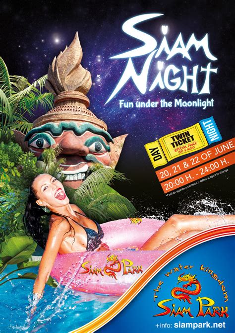 Fun Under The Moonlight | Siam Park Night Event 2016