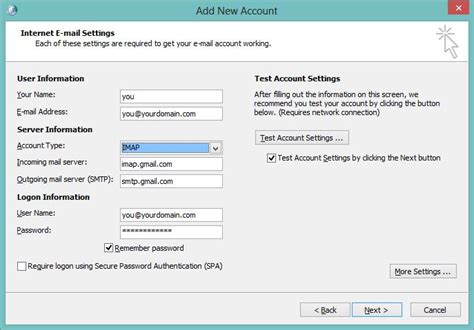 How To Add Your Gmail Account To Outlook Using IMAP The Tech Edvocate