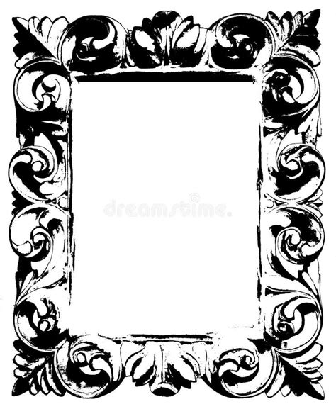 Black Frame Stock Illustrations 968356 Black Frame Stock