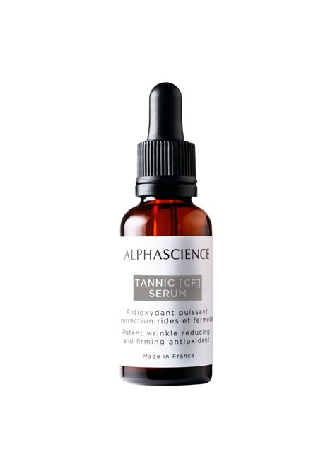 Alphascience Tannic Serum Ml S Aesthetics Clinic Singapore