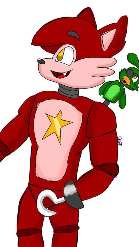 Rockstar Foxy Fanart by FuntimeFredd4 on DeviantArt