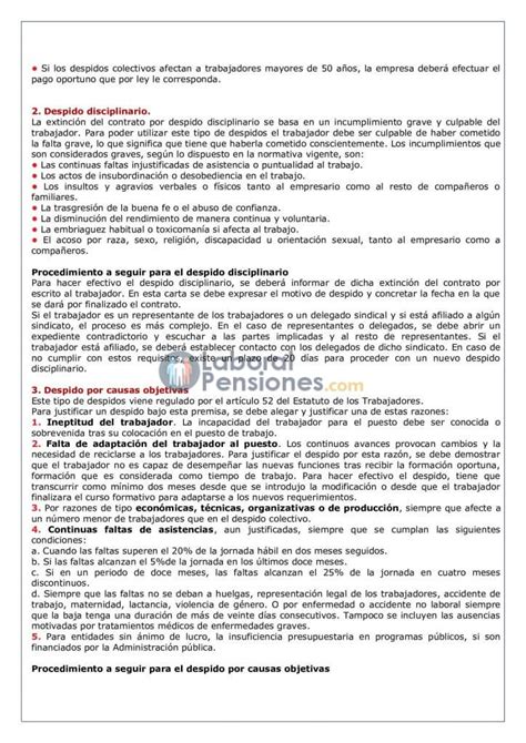 Despidos Tipos Efectos Y Consecuencias IntroducciÓn Laboral Pensiones