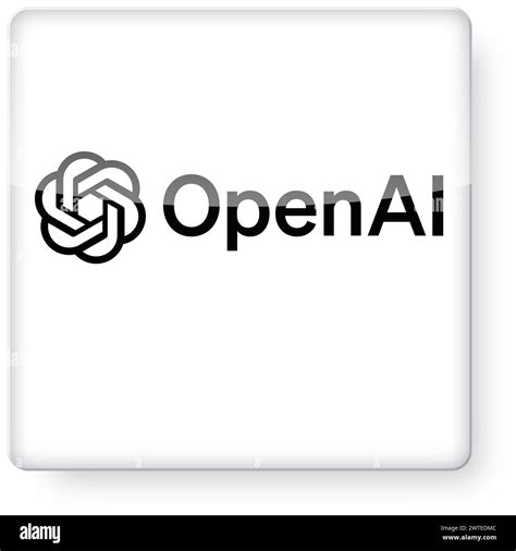 Openai Logo As An App Icon Clipping Path Included Stock Photo Alamy