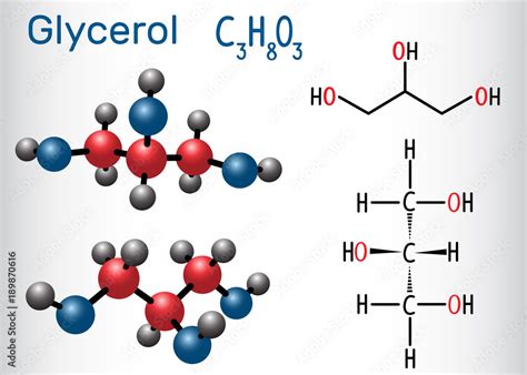 Glycerin Lewis Structure