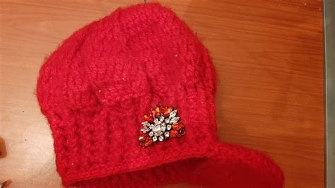 Gorra Con Visera Tejida A Crochet Muy F Cil Youtube