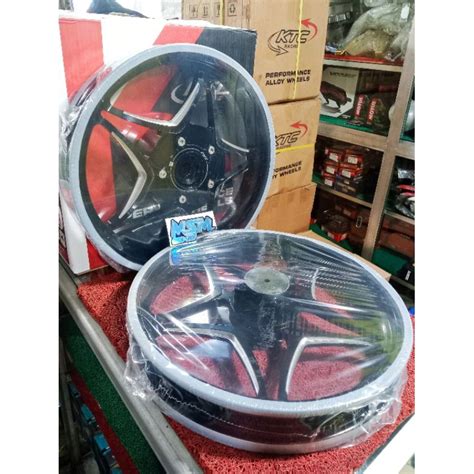 Jual Velg KTC Racing Ares Bintang Vario 125 150 Ring 14 Two Tones Pelak