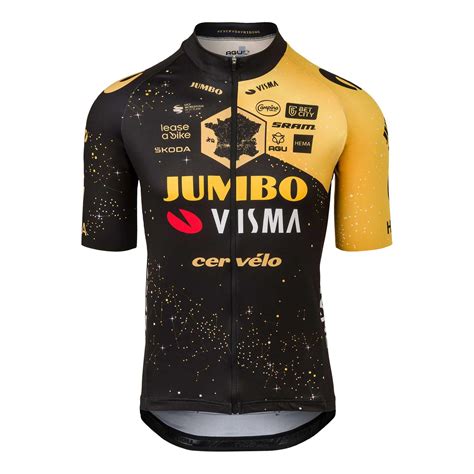 Camisola Team Jumbo Visma Tour de France 2023 The Vélodrome manga curta