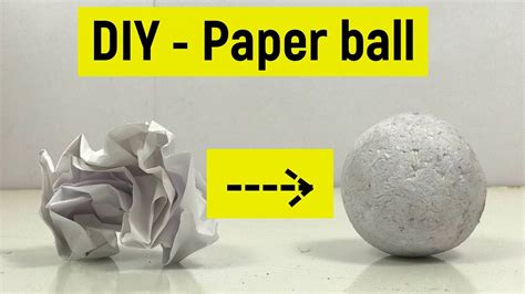 Diy Paper Ball Making How To Make Paper Balls At Home Paper Balls