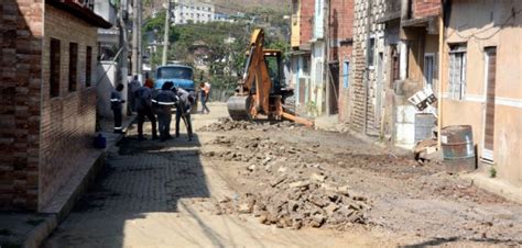 Iniciada Obra De Asfaltamento Da Vila Delegado Em Barra Mansa A Voz