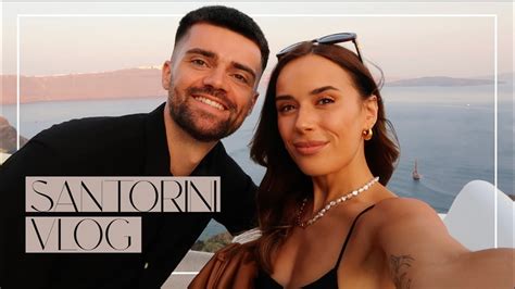 WHAT HAPPENED IN SANTORINI Our Couples Trip Vlog Suzie Bonaldi