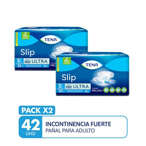 Pañales Adulto TENA Slip Ultra Talla S 2Px Inkafarma