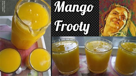 Mango Frooty Easily Make Mango Frooti At Home Only 2 Ingredients