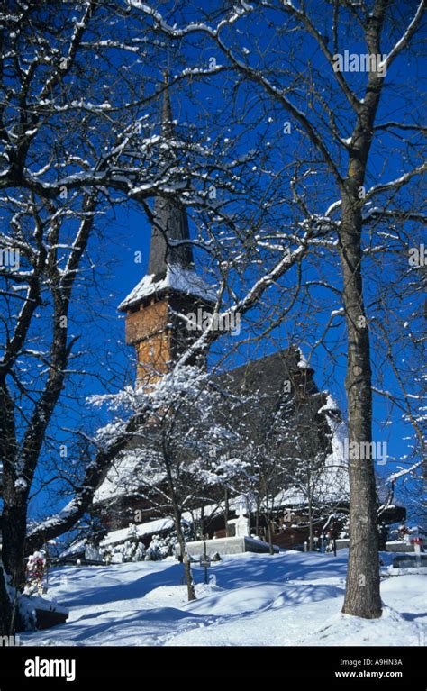 The Church Of The Holy Paraskeva Traditional Maramures Style Wooden