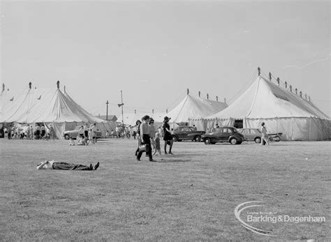 Dagenham Town Show 1970 Showing The Principal Marquees 1970 Barking