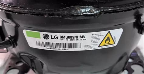 Compresor LG Inverter R600 Bmg089nhmv Tca35892704 Original En Venta En