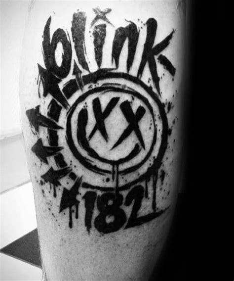 50 Blink 182 Tattoos For Men Rock Band Ink Ideas