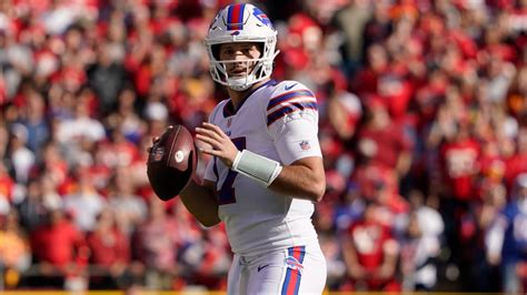 Cant Miss Play Buffalo Bills Quarterback Josh Allen Wide Receiver