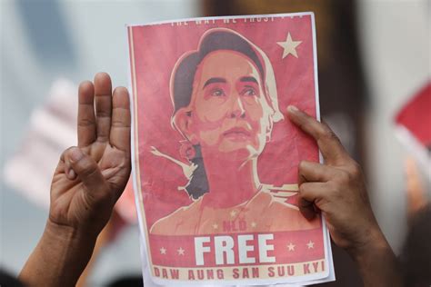 Myanmar’s Deposed Leader Aung San Suu Kyi Appears In Court