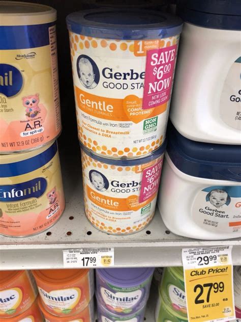 New Gerber Formula Coupon And Sale At Safeway Super Safeway