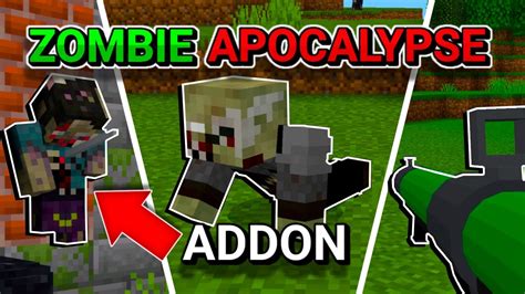 Addon De Apocalipsis Zombie Para Minecraft Pe True Survival