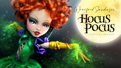 Doll Figurine Hocus Pocus Winifred Sanderson Sanderson Sisters