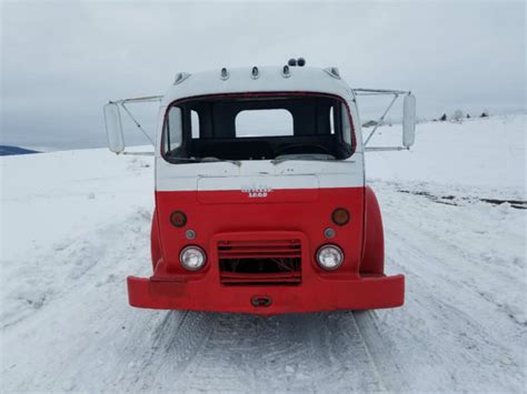 White Coe Cabover X Cab Truck Kustom Hot Rat Rod Topkick