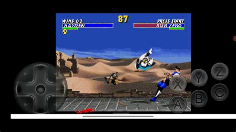 Ultimate Mortal Kombat Trilogy Raiden Mk Vs Sub Zero Unmasked Very