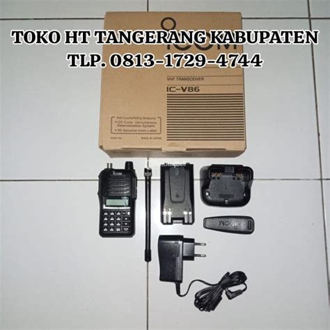 Sedia Ht Icom Icdiv Di Tangerang Tribun Jualbeli