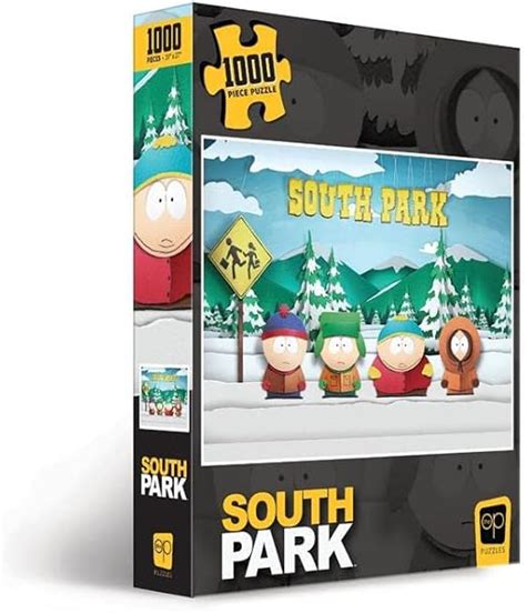 Amazon South Park Paper Bus Stop 1000 Piece Jigsaw Puzzle