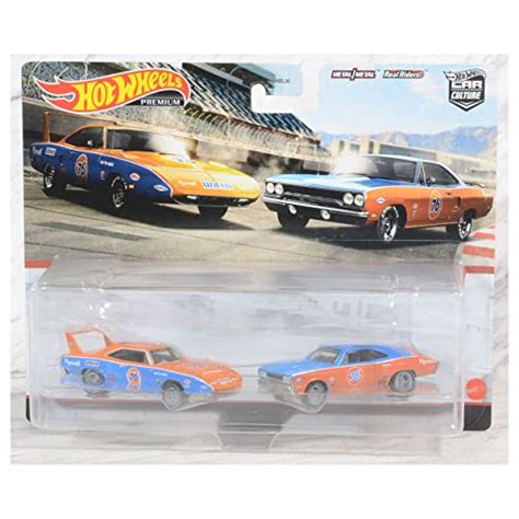 Hot Wheels Car Culture '70 Plymouth Superbird + '70 Roadrunner, Premium ...