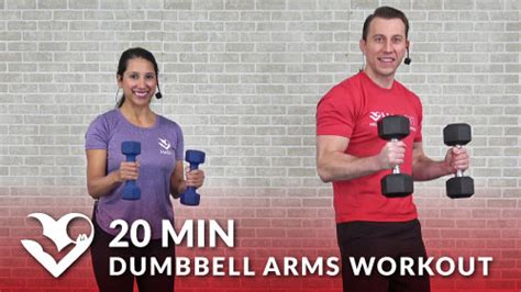 20 Minute Dumbbell Arms Workout Hasfit Free Full Length Workout Videos And Fitness Programs