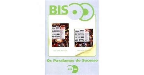 DVD CD Os Paralamas do Sucesso Série Bis Uns Dias Ao Vivo