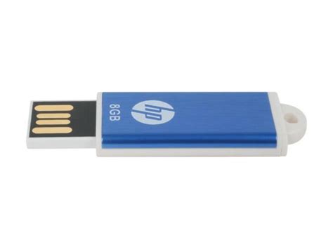 Hp Gb V W Usb Flash Drive Blue Newegg