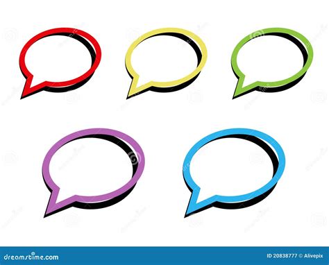 Colorful Call Out Royalty Free Stock Photography Image 20838777