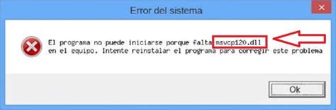 Como Solucionar MSVCP120 DLL En Windows 10 8 y 7 FÁCIL 2025