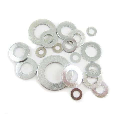 Bright Zinc Plated Flat Washers M M M M M M M M M