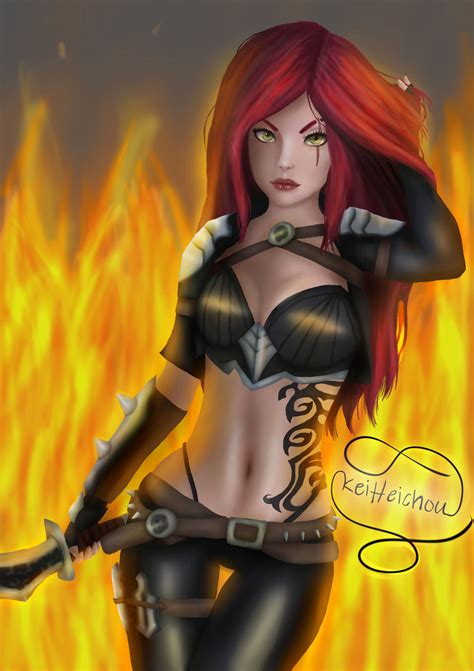 Katarina Du Couteau By Keiheichou On Deviantart