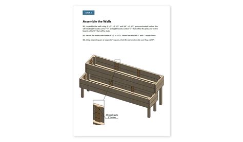 2 Tier Raised Bed Planter Plans Craftcamp™