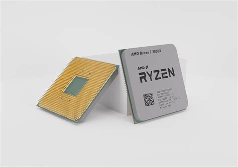 Amd Ryzen 7 5800x 3d Model Cgtrader