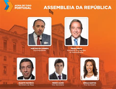 Eleição para os Órgãos da Assembleia da República PSD