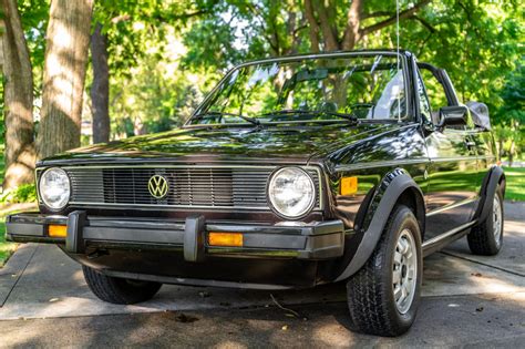 K Mile Volkswagen Rabbit Convertible Wolfsburg Edition For Sale