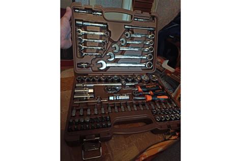Универсальный набор инструмента Ombra OMT82S торцевые головки и ...