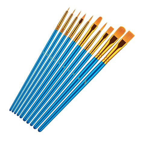 High Quality Paint Brushes - 10pcs - Paint My Numbers