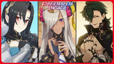 All New Pact Ring Confessions Fire Emblem Engage Fell Xenologue Dlc Youtube