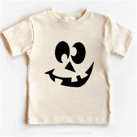 Personalized Halloween Mood Face Kids Tees Sale-Beepumpkin™