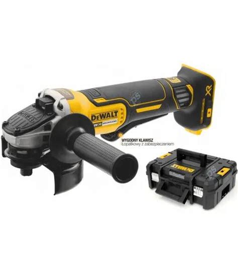 Szlifierka kątowa 125mm DeWALT DCG406NT Szlifierki